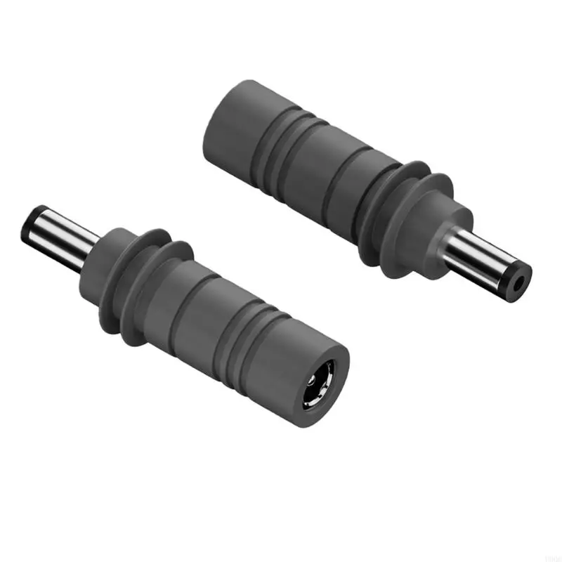 2pcs Charging Adapter Type C To DC5521/5.5mmx2.1mm to DC5521 Featuring Safe Charging Protections For Electronic Gadgets New