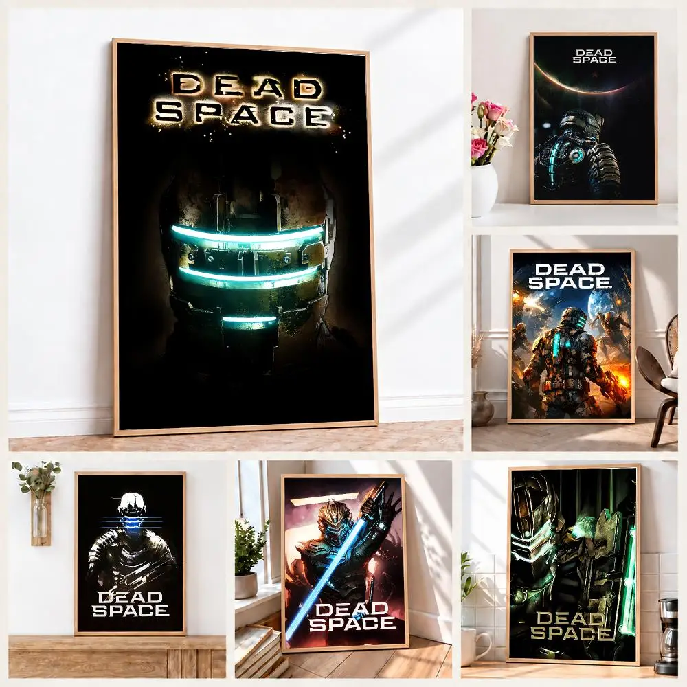 Sci-Fi Horror Game D-Dead S-Space Poster Wall Art Print Sticker for Bedroom Living Room Dorm Office Modern Home Decor