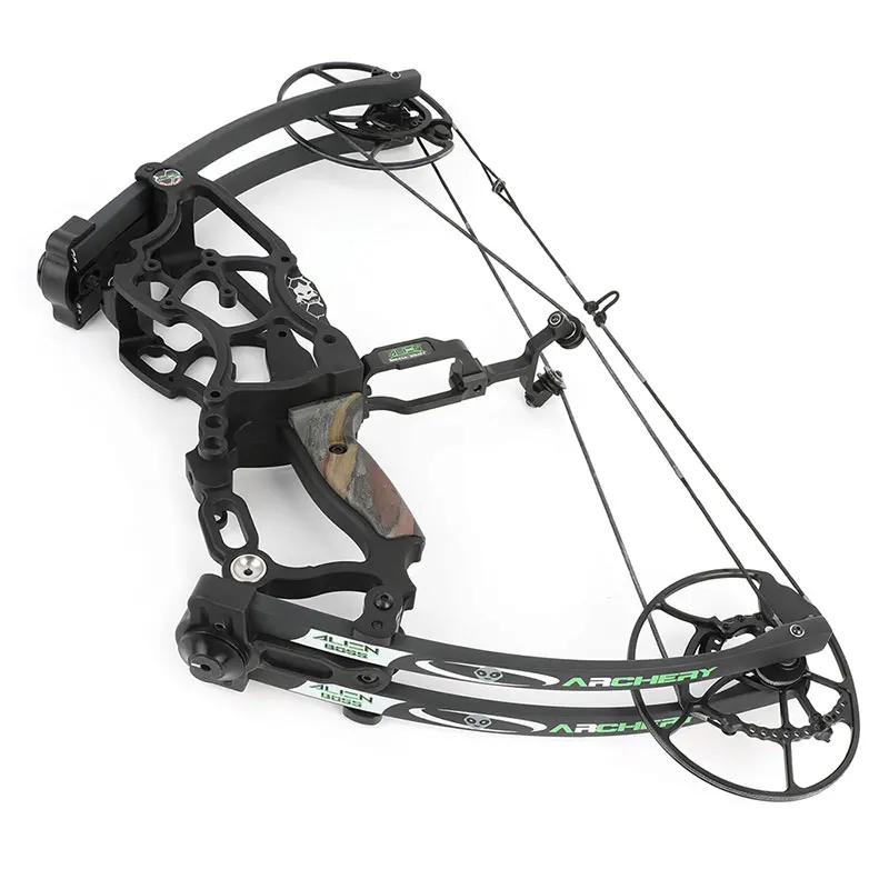 Archery Compound Bow 50-75lbs IBO 330-340FPS Adjustable Pulley Bow,Right/Left Hand Target Shooting Hunting Bow Arrow Accessories