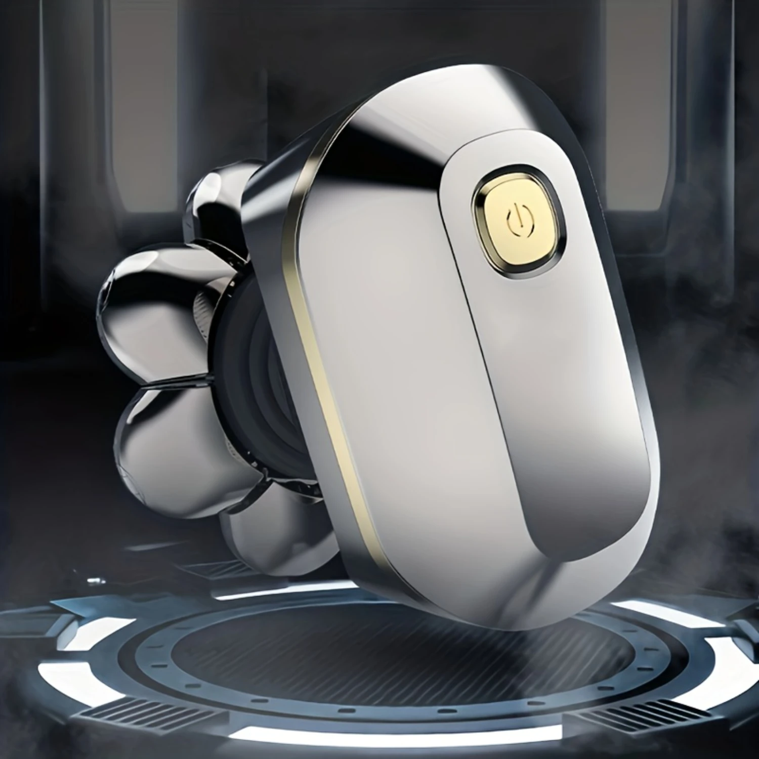 Модернизированные плавающие головки для бритвы, светодиодный дисплей, время работы 90 минут