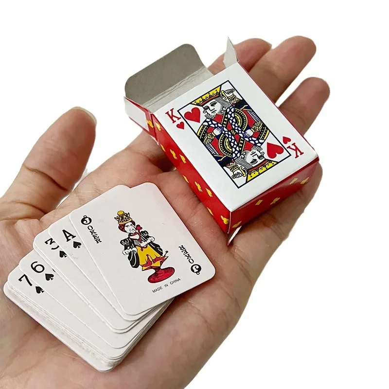 

Interesting Mini Playing Cards, Cute Little Playing Cards, Travel Playing Cards, Creative Fingertip Playing Cards, Portable Single-Player Cards, Fun Playing Cards