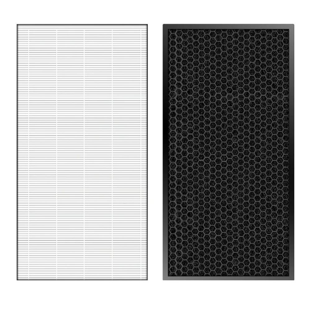 

A010 3PCS Fit for Sharp Air Purifier Filter KC-D50 KC-E50 KC-F50 HEPA Filter Activated Carbon Filter