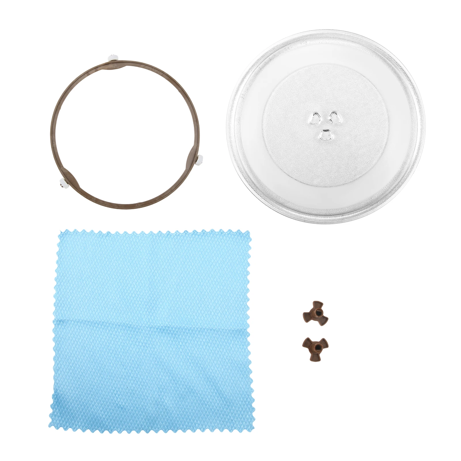 1Set Heat-Resistant Glass Microwave Plate Replacement Suitable For Reheating Defrosting Replaces For W10531726 W11367904