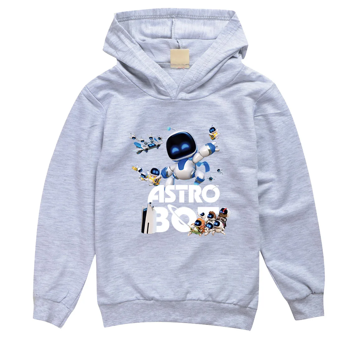 Spiel Astro Bot Hoodie Kinder Comic Kleidung für Teenager Mädchen Pullover Langarm Mäntel Jungen Weiche Stoff Oberbekleidung Kinder Kleidung