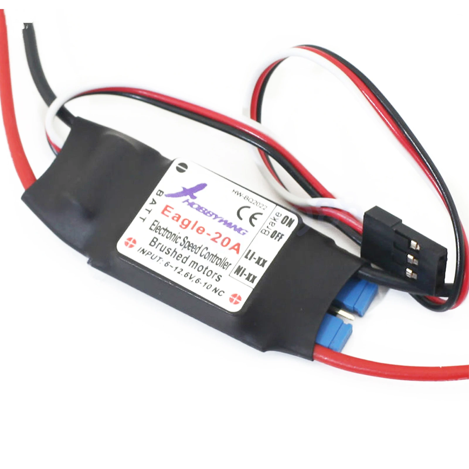 Contrôleur de vitesse de moteur ESC e-power 20A ESC sans balais pour avion RC avec UBEC pour quadrirotor RC FPV