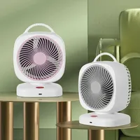 2025 Wireless 2000mah Rechargeable Camping Fan Mini Desktop Fan High Wind Portable Rechargeable Fan Office Home Usb power supply
