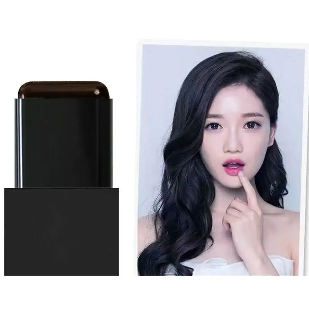 

New Waterproof Comb Hair Dye Black Color Easy to Use Hair Colouring Cream Sweat-proof Hair Dye Comb Stick for Gray Hair Coverage