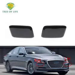 For Hyundai GENESIS G80 2014 2015 2016 New Front Headlight Washer Nozzle Cover Headlamp Water Spray Jet Cap Lid 98681B1000