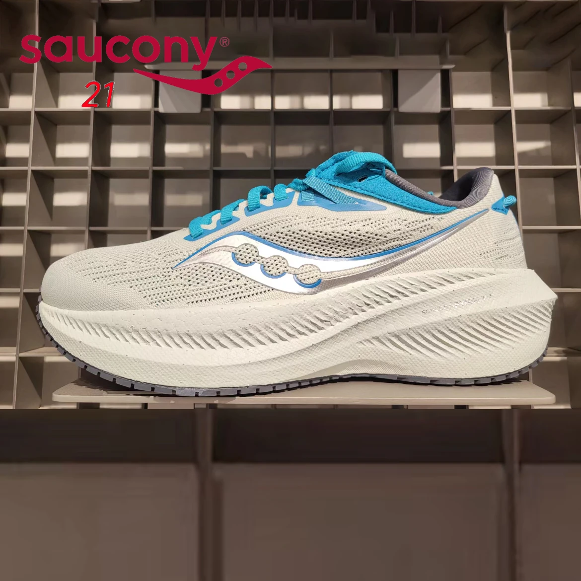 

Saucony Original Victory 21 Men Shockproof Racing Popcorn Outsole Casual Running Shoes Women Sports Cushioning Light Sneakers