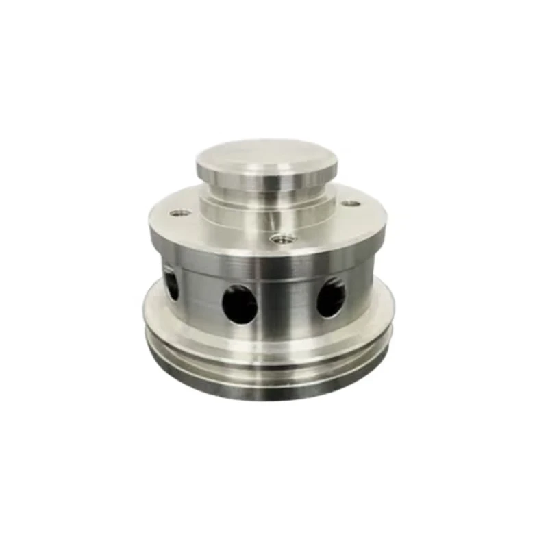 Stainless Steel Multi-layer Hollow Mechanical Parts with Holes: Precision Industrial Components CNC Turning and Milling