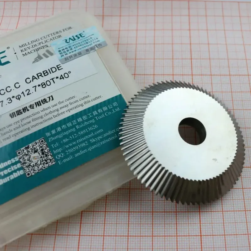 Original Raise Tungsten steel double angle cutter 0010CC.C milling cutter for WenXing Key Machine 233-A,233B,100-B,100-A,100-A1,