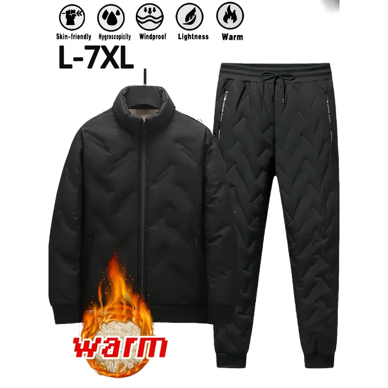 

Winter Casual Clothes and Pants Windproof Blackfriday Sales Items Cheapest With Free Shipping Set Tool Purchase Zipper Men