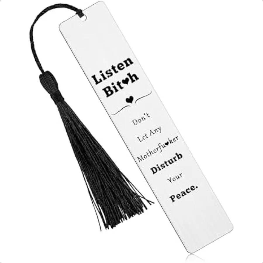 

Funny Bookmark for Friend Women Book Lover Gift Librarian Gifts for Friends Funny Reading Gift for Women Female Book Club Gifts