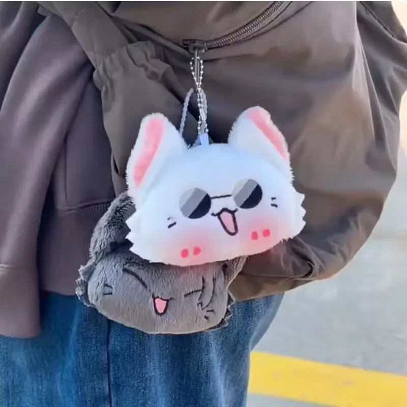 Porte-clés Anime Geto Suguru et Satoru Gojo, poupée en peluche Cosplay, pendentif, accessoires, porte-clés, cadeaux pour fans