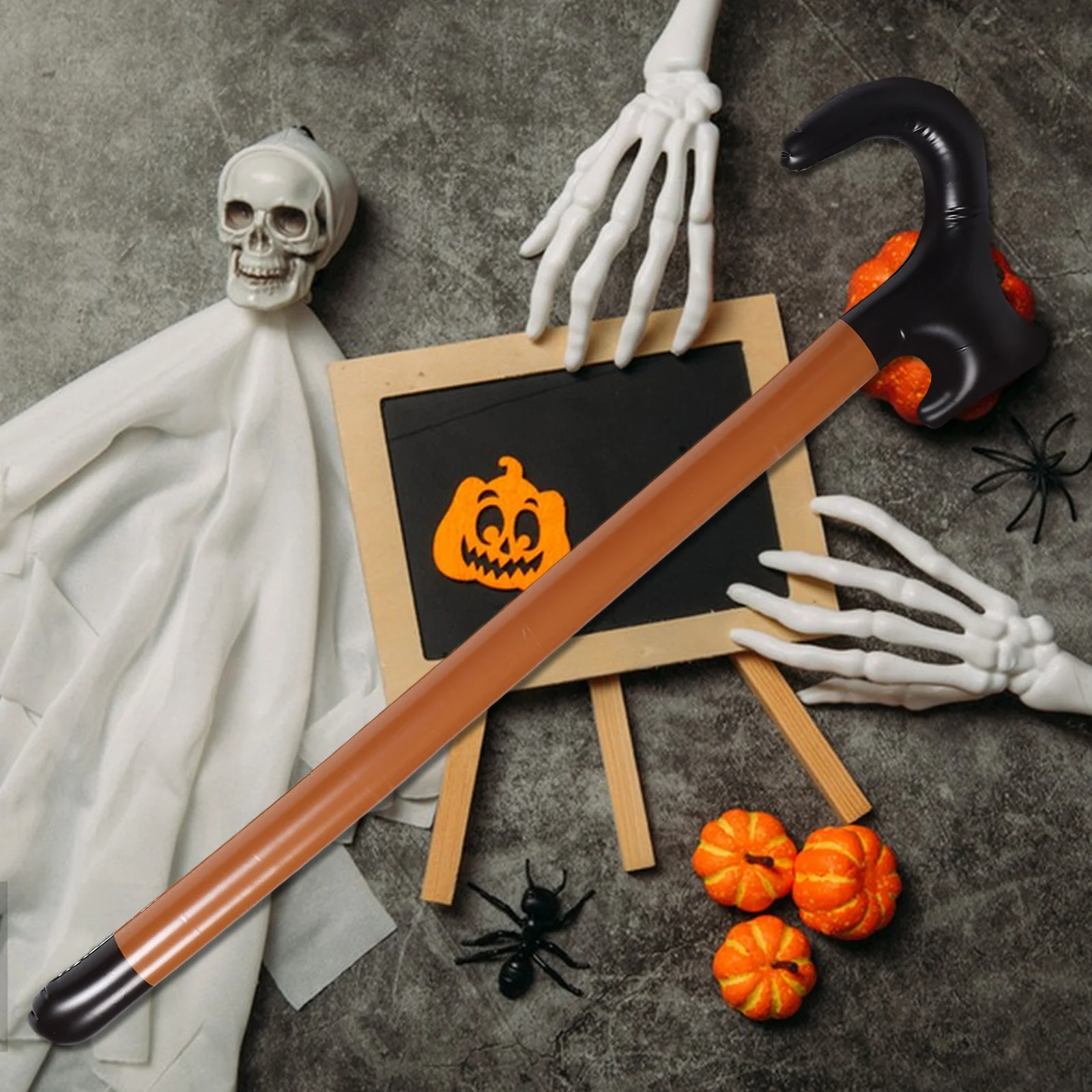 Kostium dla dzieci w kształcie laski, akcesoria na Halloween, przebranie dziadka, dmuchana laska, rekwizyt do odgrywania ról, prezent na imprezę.