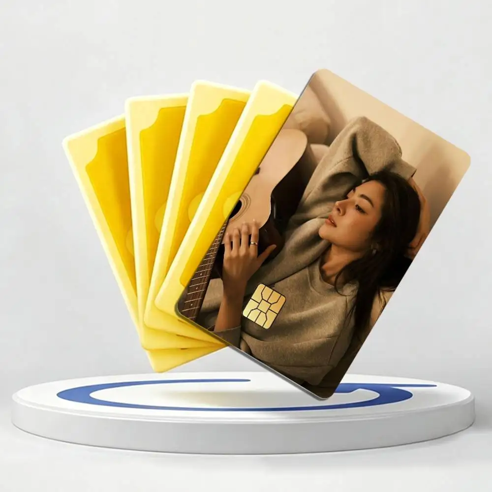 TOP-1 MISS F-Faye Peraya Malisorn Card Stickers for Bank Access Protective Waterproof Film Cover Sticker Gift