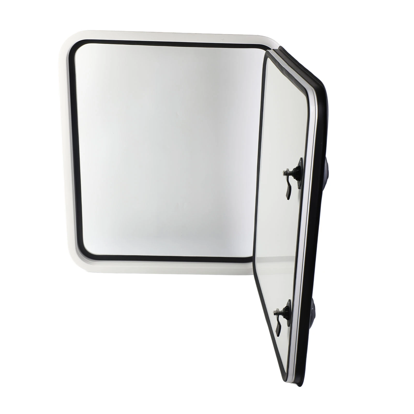 

Люк для хранения автофургона, дверца багажа для автофургона, сверхмощные закругленные углы, дверца люка для хранения багажа с плоским замком и ключами