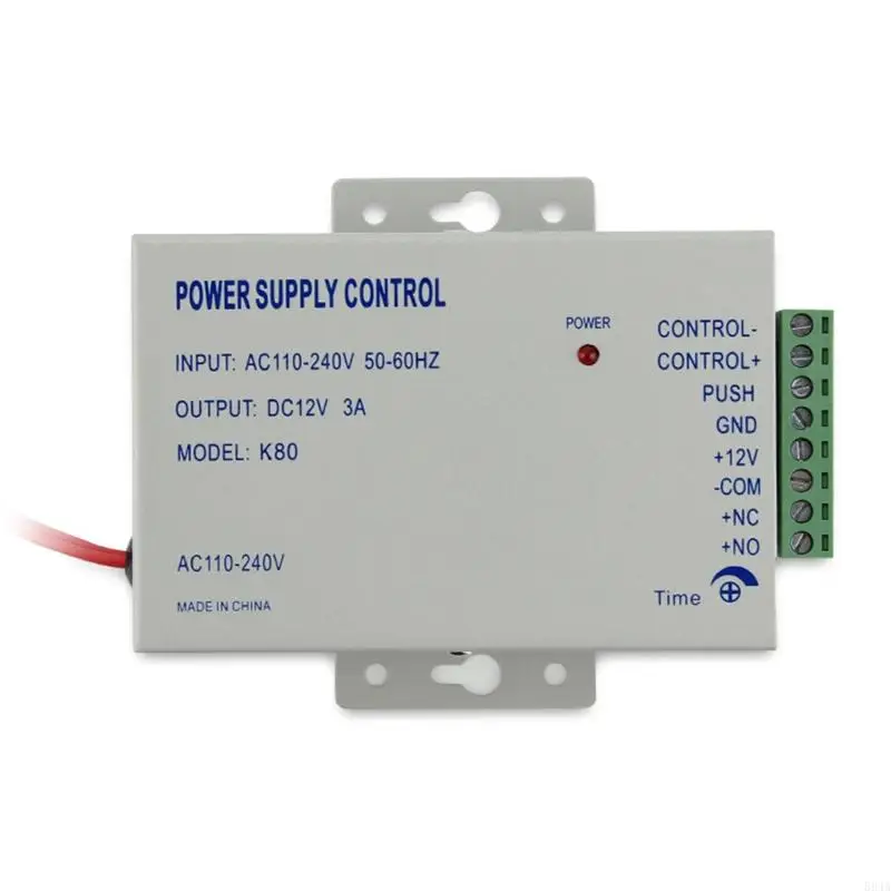

594A DC12V 3A Power Supply Controller Door Access System Accessories for Office Buildng Apartment Video Doorbell Lock