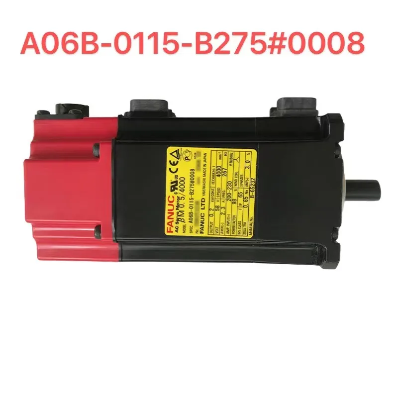 Fanuc AC Servo Motor A06B-0115-B275 #0008 For CNC System Machine