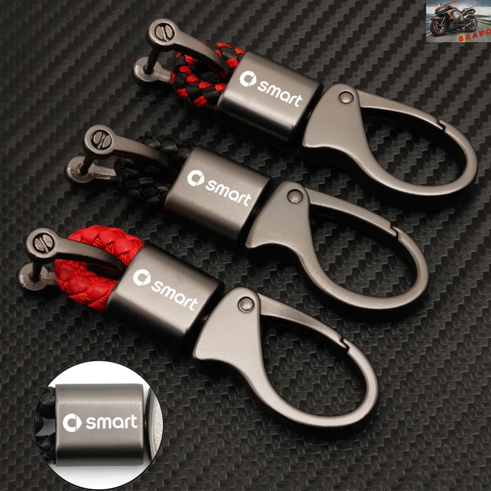 

Logo For Smart 451 brabus Smart 453 fortwo forfour car Accessories Keychain Keyring Key Chains Lanyard Chain Key Rings
