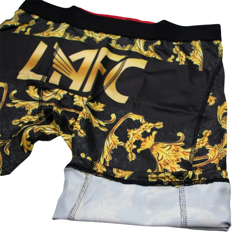 5Pcs 남자 속옷 복서 인쇄 남자 팬티 란제리 남자 팬티 Boxershorts 트렁크 플러스 크기 통기성 원활한 남자 복서