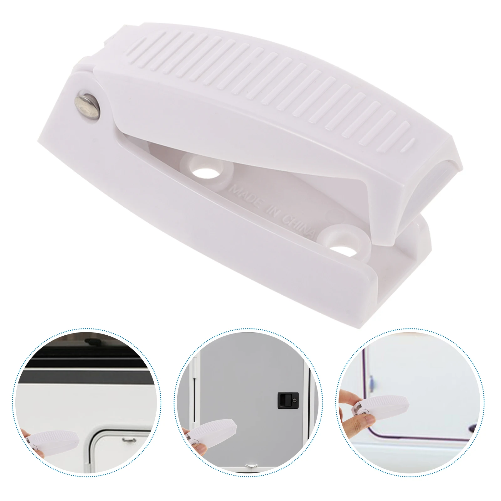 

Durable Stainless Steel Rv Baggage Door Catch Retainer Clip For Camper Trailer With Easy Installation Heavy Duty Door Holder For