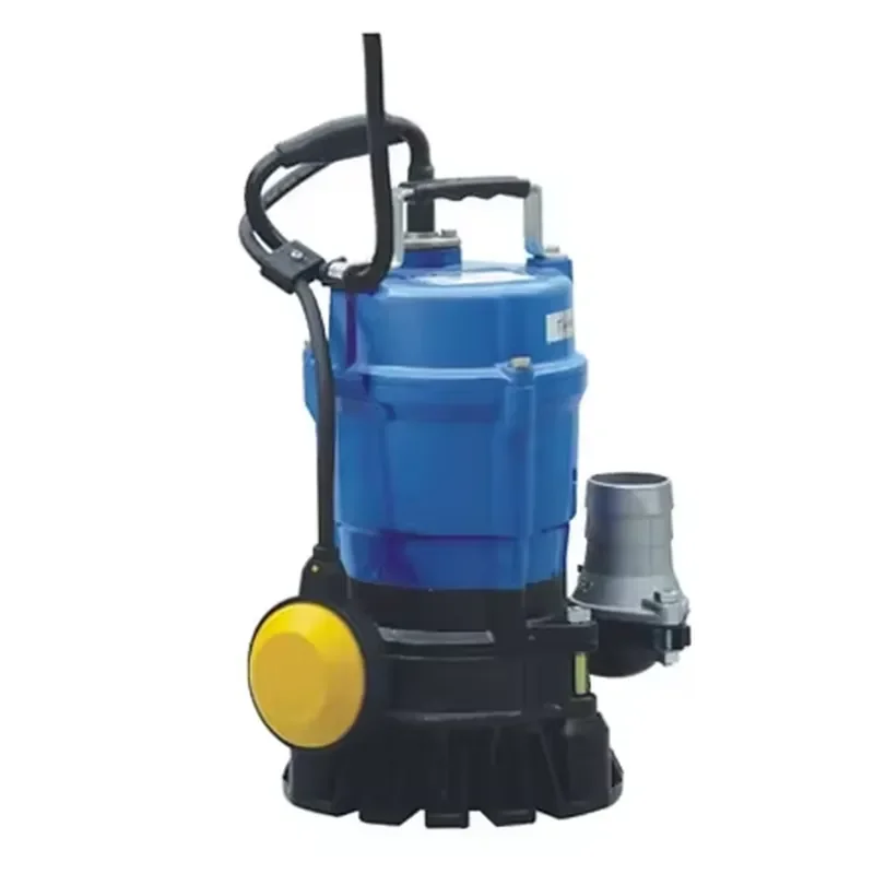 2026 HZ3.75SL Portable Single-Phase Drainage Pump Anti-Air Lock Semi-Turbine Impeller