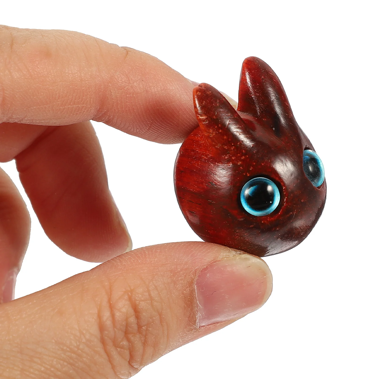 

Cute Wood Bunny Decoration Realistic Rabbit Design for Desktop Tea Table Garden Cake Easter Decor Lasting Quality