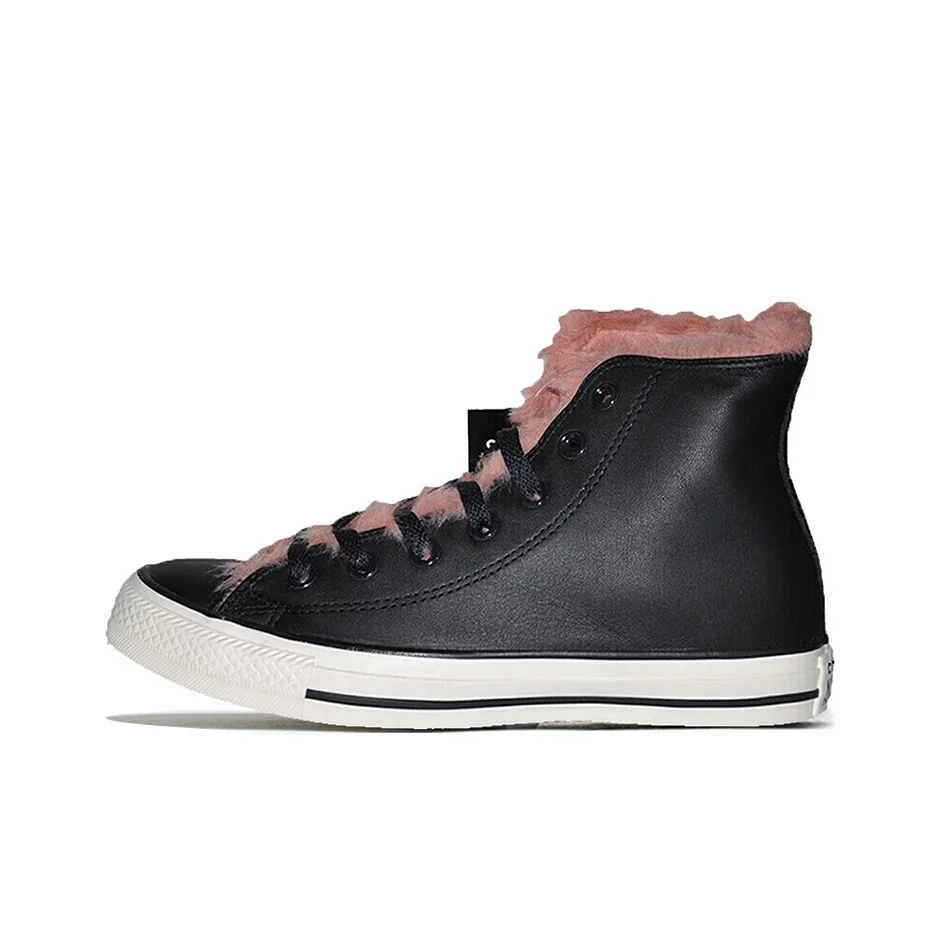 Allstar Converse Chuck Taylor All Star Fleece Hi Black 162853c