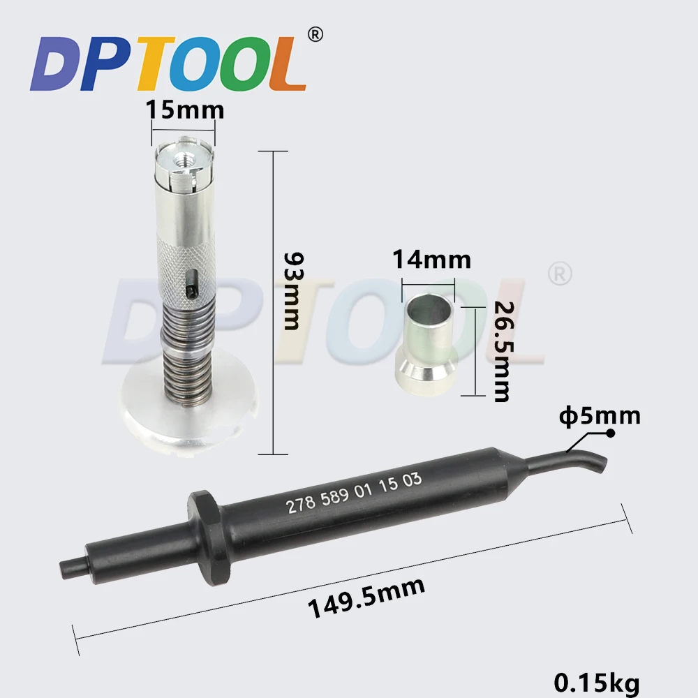 Fuel injector Rail Seal Ring Removal Installer Tool For Mercedes Benz M133 M139 M176 M177 M276 M278 Replace 278 589 01 15 03