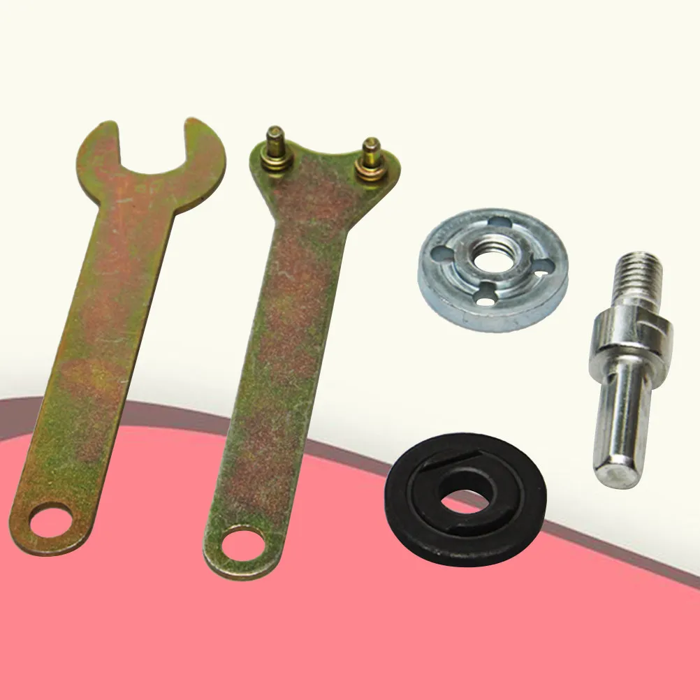 5Pcs Drill Converter Kit for Electric Drills and Angle Grinders Heavy Duty Cutting Accessories Robust Reliable Fast Installation
