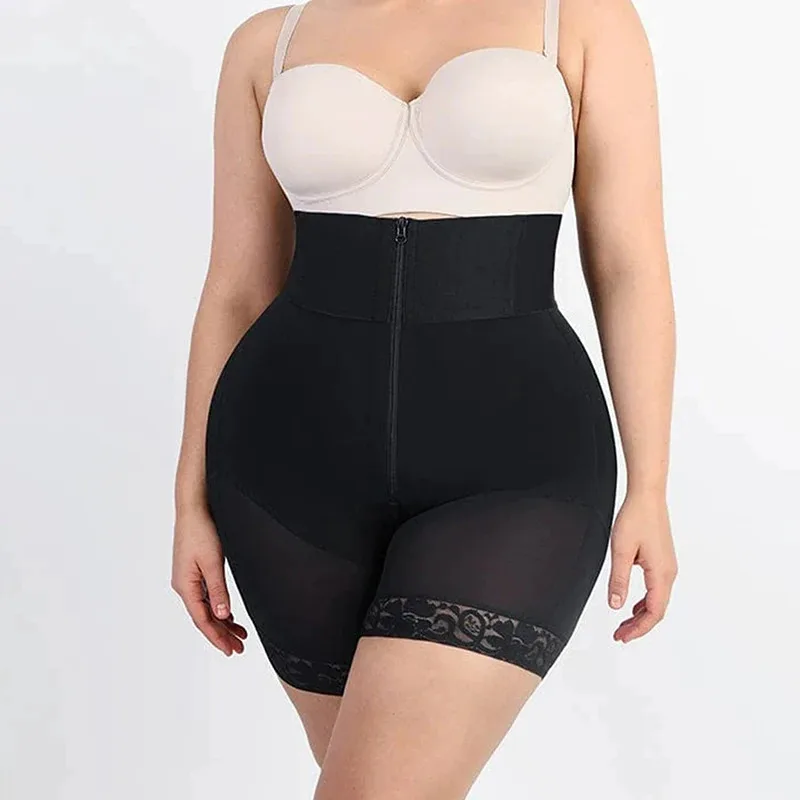 

Утягивающие трусики-шорты AfruliA с высокой талией для коррекции живота и подтяжки ягодиц, корсет-бодишейпер BBL, колумбийский корсет-фахас