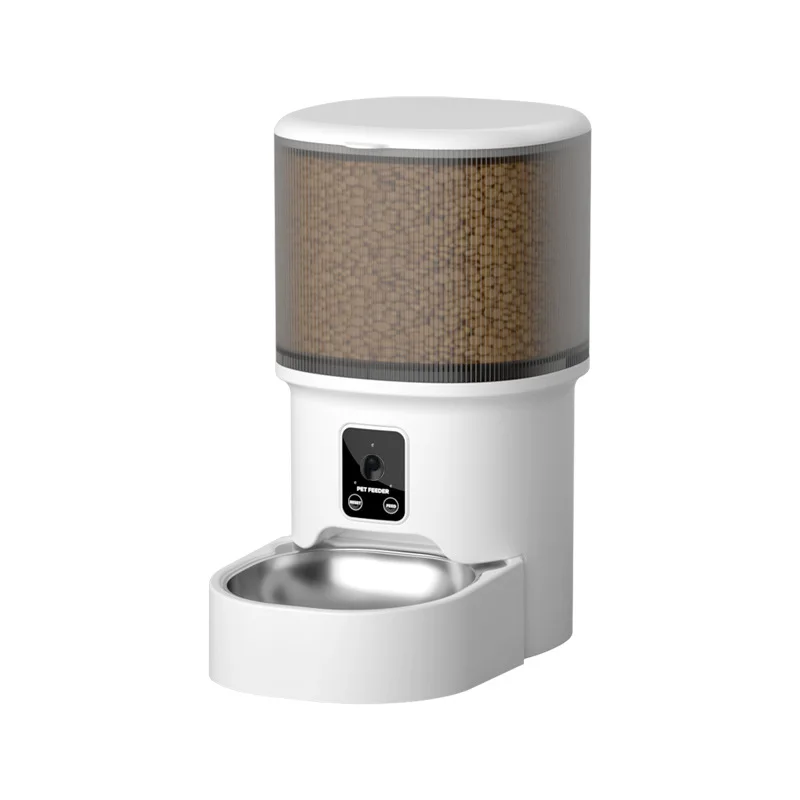 Comedero automático WiFi con cámara HD y app para gatos y perros