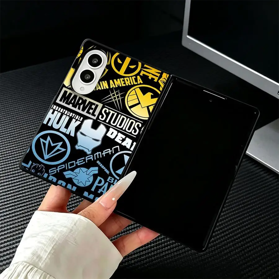 Cartoon Hero Logo Luxury Phone Cover Case for Samsung Galaxy ZFold8 Z Fold 8 ZFold Wide Z Fold8 Wide