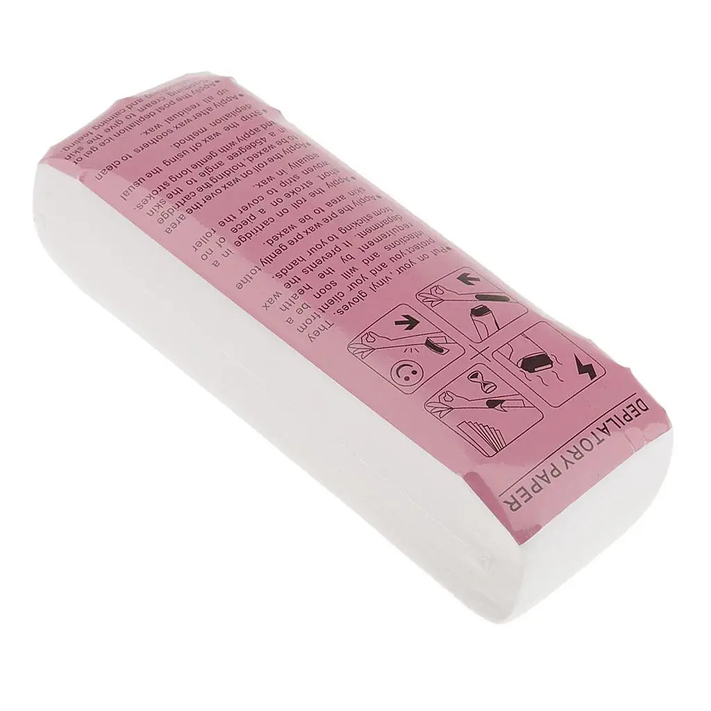 Waxing Paper Strips High Efficiency Nonwoven Depilatory Supply Wax Strips for Hair Removal at Home