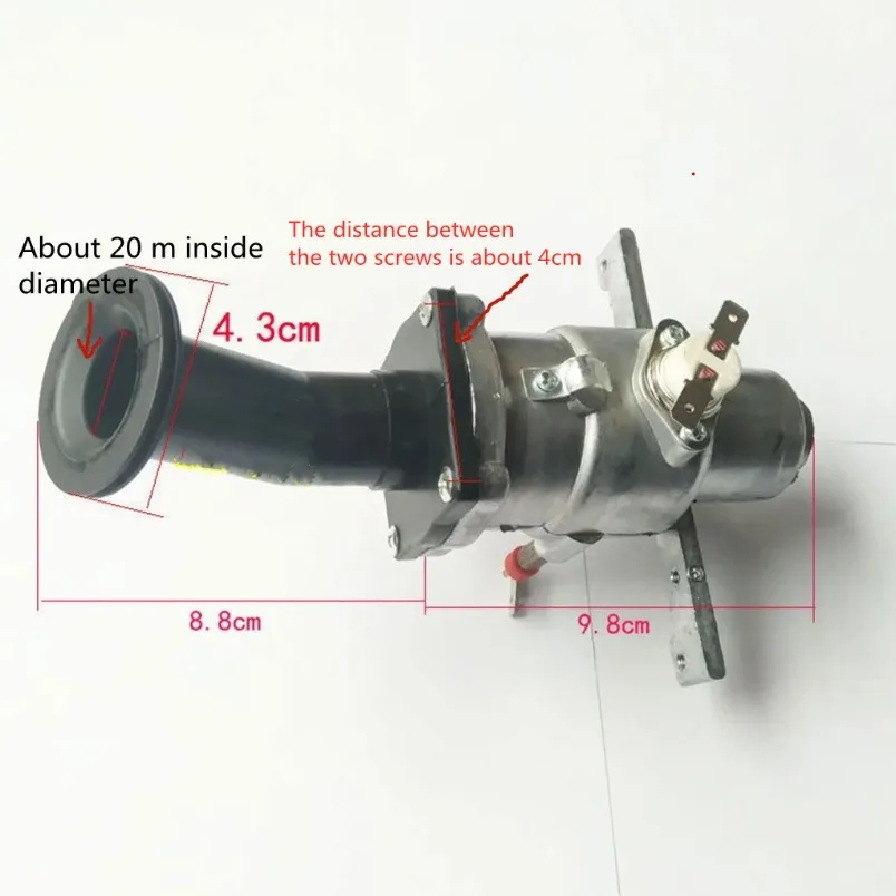 1800W Garment Steamer Heating Element Boiler Replacement Parts with Bottom Drainage Universal Steam Generator Heater