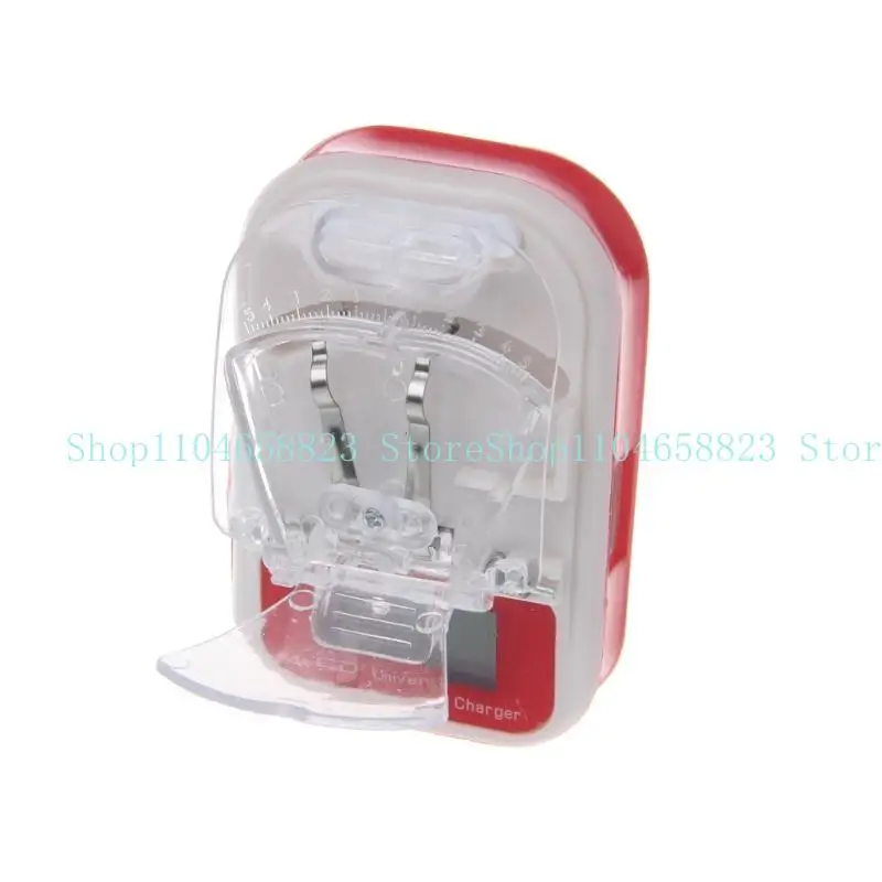 USB ユニバーサルバッテリー充電器携帯電話用 LCD インジケータ画面 EU/US プラグ充電アダプタポータブル軽量