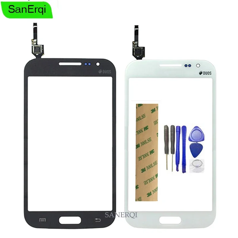 Para samsung galaxy win GT-i8552 GT-i8550 tela de toque i8552 i8550 8552 8550 digitador vidro frontal