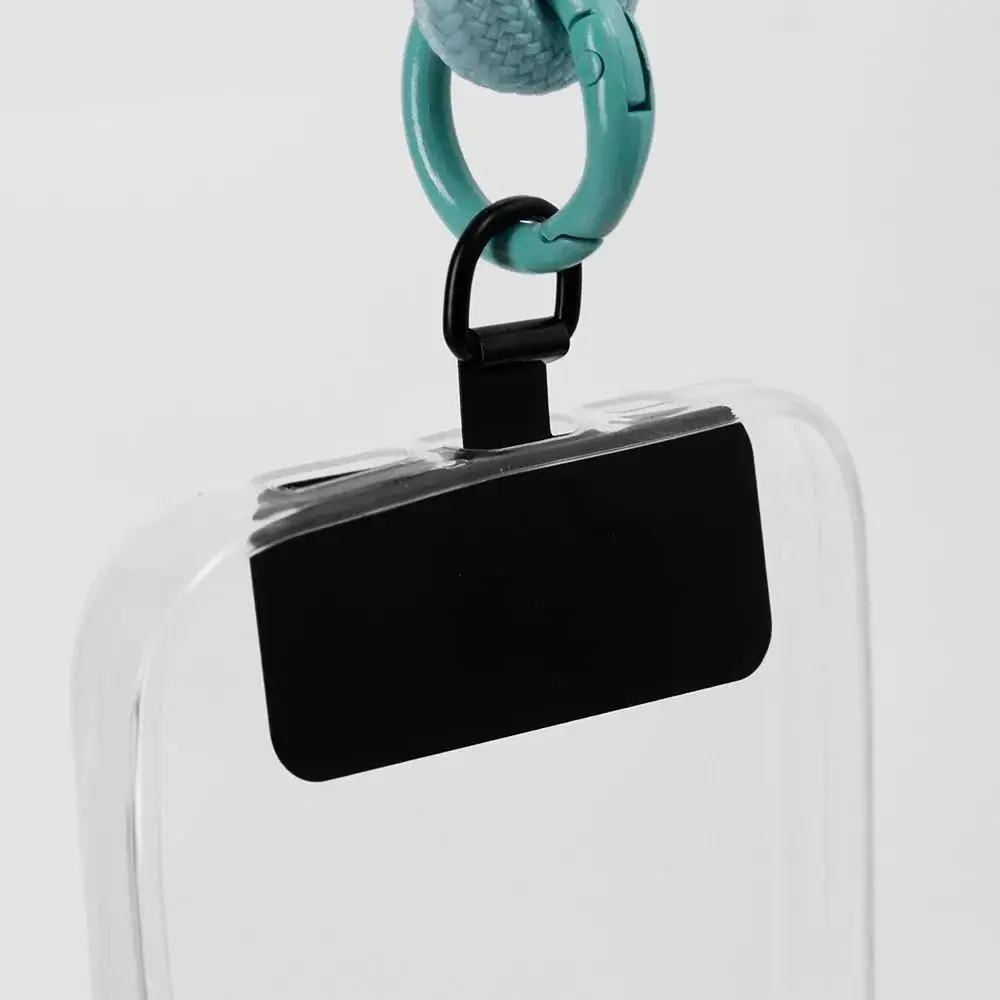 0.3 مللي متر سامسونج الفولاذ المقاوم للصدأ الهاتف الحبل طوقا التصحيح العالمي الهاتف المحمول الرافعة حبل بطاقة كليب الهاتف معلقة قطعة التصحيح