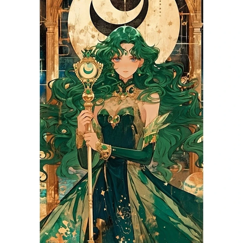 500/1000/1200/2000PCS Puzzles for Adults Beautiful Moon Goddess,Jigsaw Puzzles Brain Challenge Game Gift Home Decor