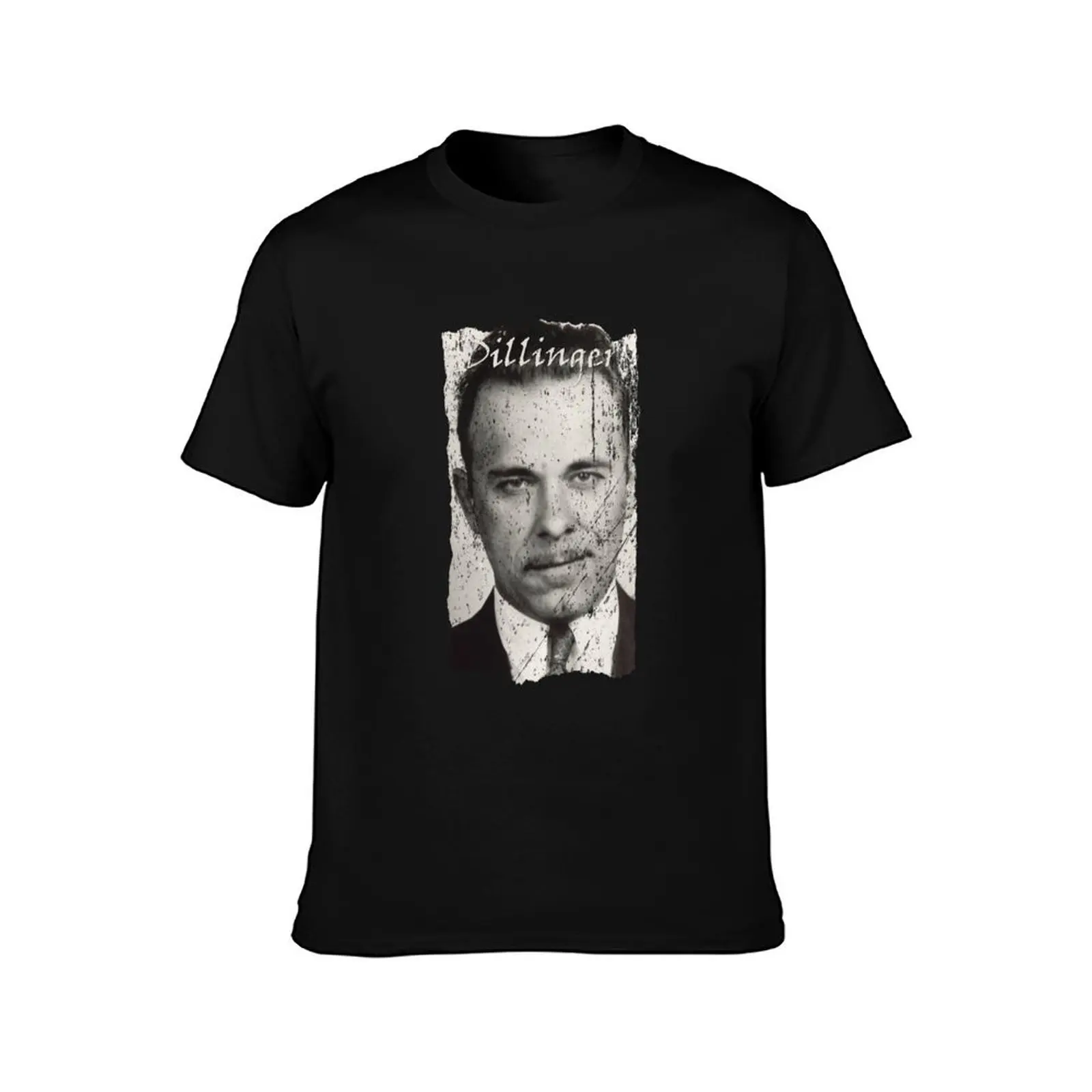 Gangsters, John Dillinger T-Shirt kawaii clothes Clothing customs luxury clothing labubu shirts graphic tee men