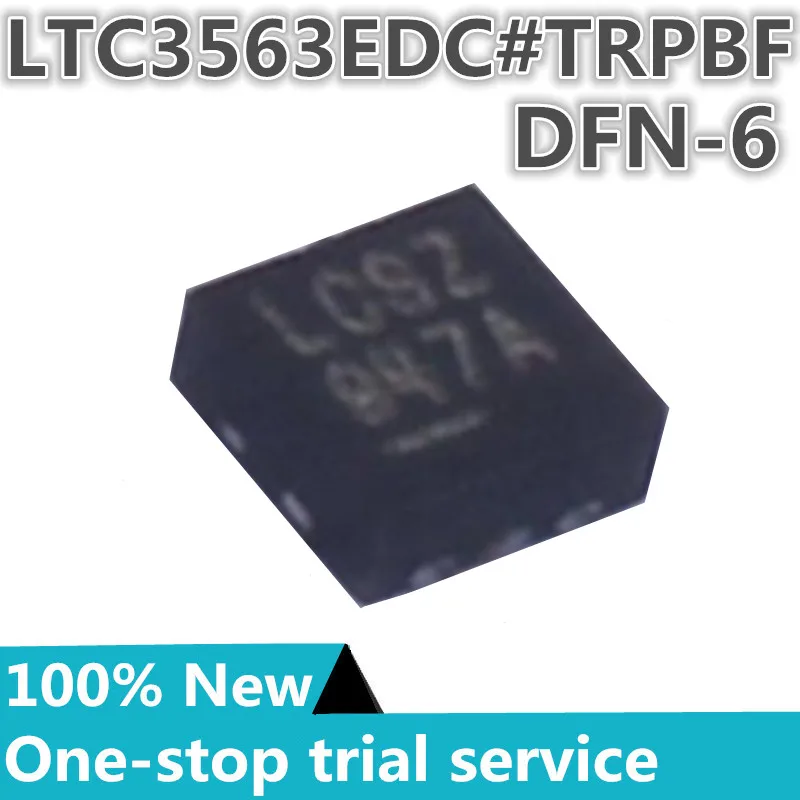 

2-100PCS %New original LTC3563EDC#TRMPBF LTC3563EDC#TRPBF Silkscreen LCSZ package DFN-6 DC-DC power chip