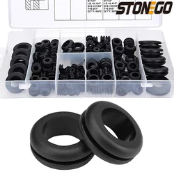 STONEGO 180Pcs Rubber O-Ring Set, Assorted Sizes 1/4