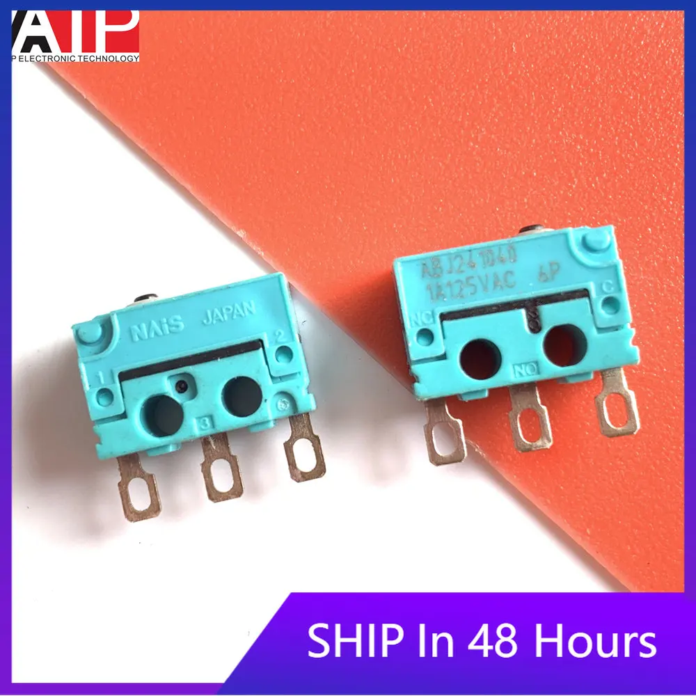 1PCS original imported ABJ241040 micro switch, ultra small switch 1A125AC genuine welcome to consult and order.