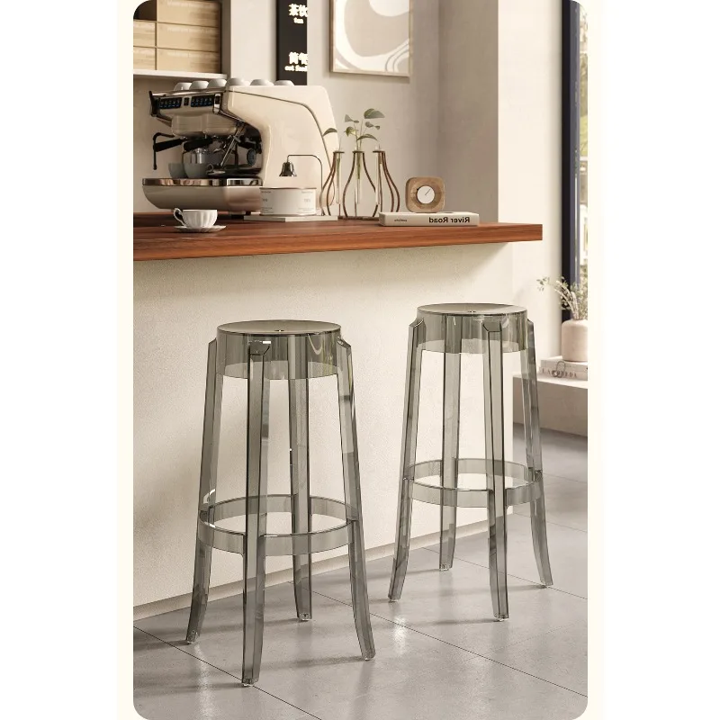 Designer chair bar stool simple fashion creative plastic high chair stool