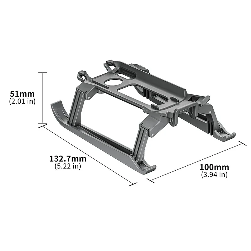 Landing Gear for DJI AIR 3S AIR 3 Drone Landing Legs Quick Installation and Removal Can Be Folded Legs Extender Accesorios