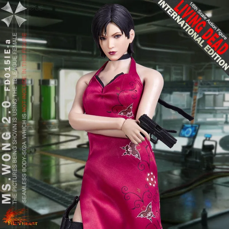 En Stock corazón caliente 1/6 Zombie Killer espía femenina Sra. Wong 2,0 FD015 coleccionable 12 pulgadas conjunto completo de figuras de acción modelo Juguetes