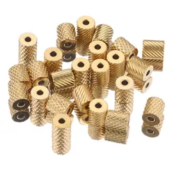 10pcs Lot Stainless Steel Cross Textures Cylinder Tubes Spacer Beads Charms Gold Plated for Bracelet DIY Jewelry Making Supplies