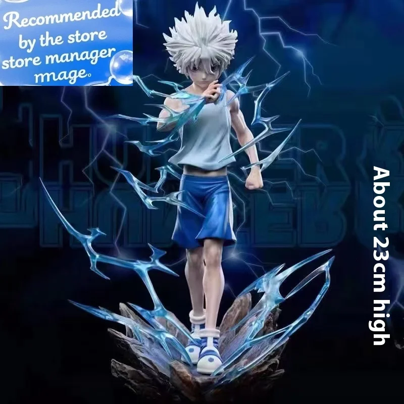 

Фигурки аниме Hunter × Hunter Killua Zoldyck, фигурка AccióN De Manga Modelo Pvc Estatua Coleccionable Ornamento, подарки