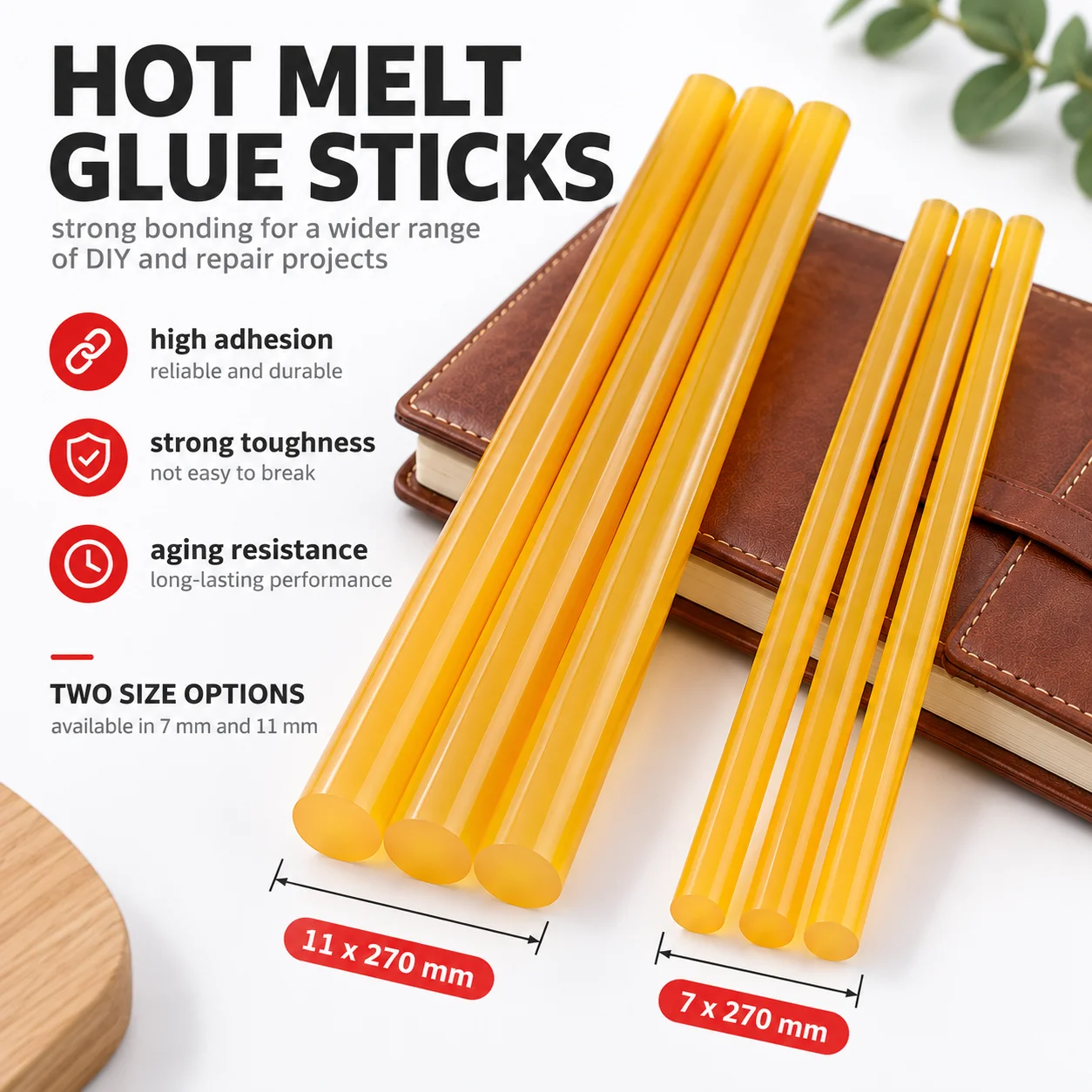 10pcs Hot Melt Glue Cool Dent Repair Stick Black High Adhesive 11/7mm for Car Hail DIY Removal Tool Ab Paintless Repairing